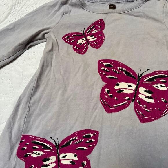 Tea Collection Butterfly Tunic Dress  Size 12 months - Picture 9 of 10